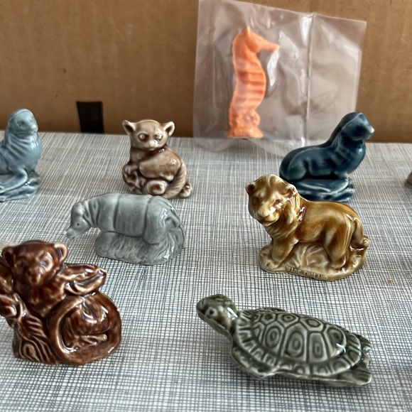 Set of 16 miniature animals from red rose tea - Picture 3 of 4